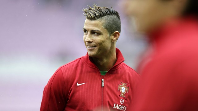 Cristiano Ronaldo in Red jersey