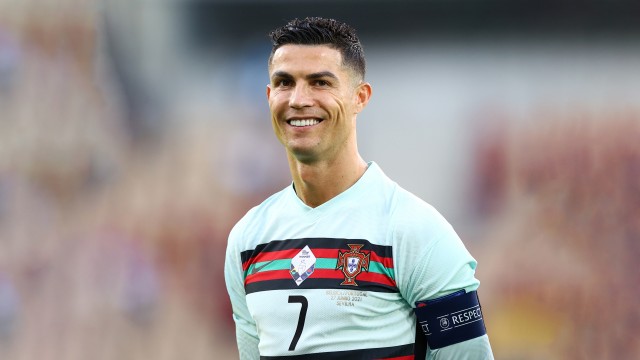 Cristiano Ronaldo Smiling
