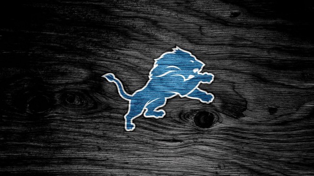 Detroit Lions Dark background
