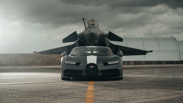Bugatti Chiron Sport Les Legendes Du Ciel Dassault Rafale