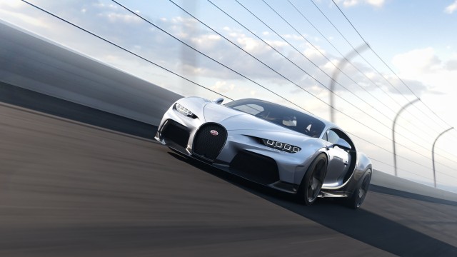 Bugatti Chiron Super Sport Race track