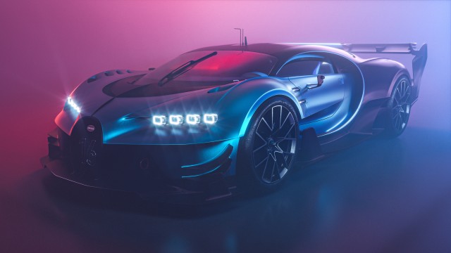 Bugatti Chiron Vision GT Hyper Sports Cars