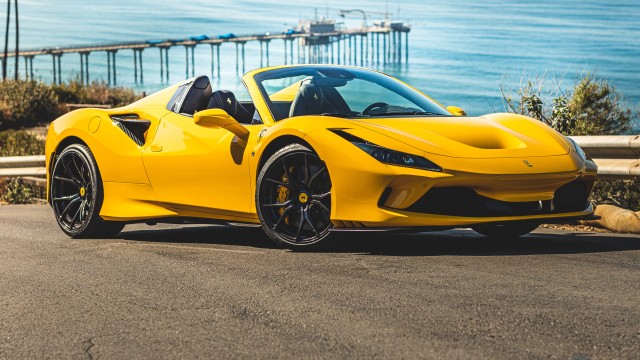 Ferrari F8 Spider Luxury sports car