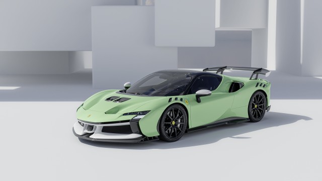 Ferrari SF90 XX Spider CGI