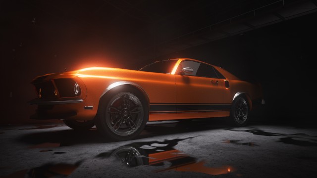 Ford Mustang Boss 302 Vintage car