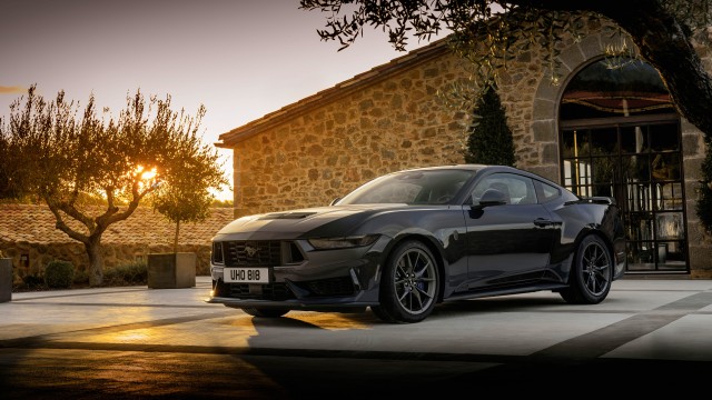 Ford Mustang Dark Horse Sunset