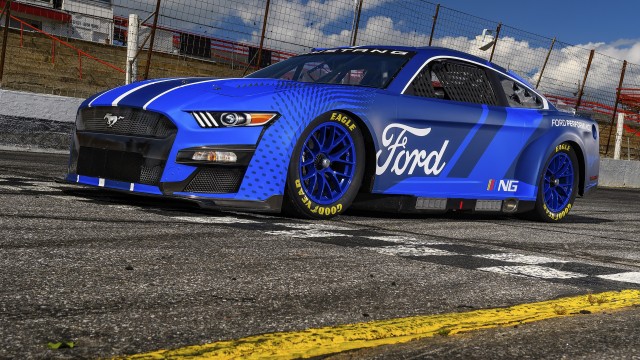 Ford Mustang NASCAR Race Car