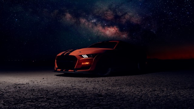 Ford Mustang Shelby GT500 Starry sky