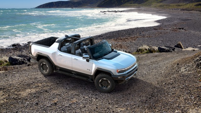 GMC Hummer EV Beach