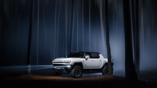 GMC Hummer EV Night time