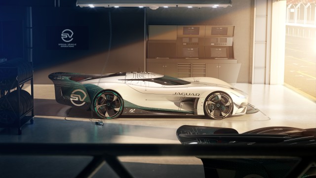 Jaguar Vision Gran Turismo SV 8K