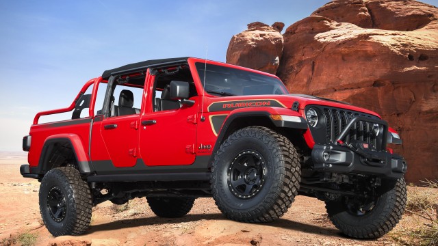 Jeep Red Bare Gladiator Rubicon 2021