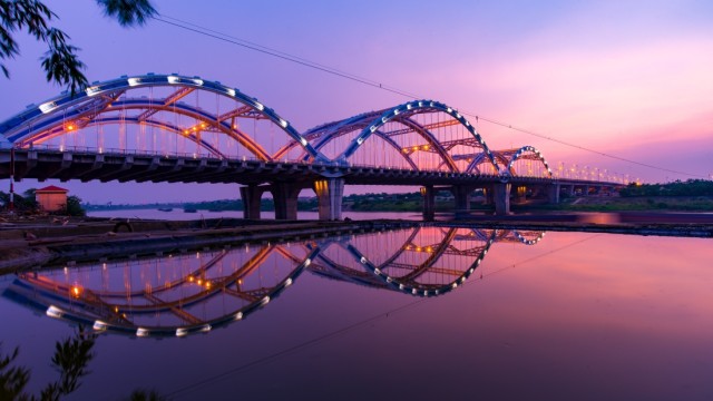 Dragon Bridge Sunset