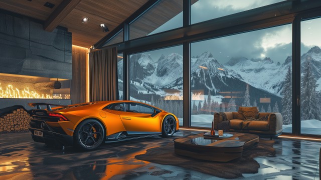 Lamborghini Huracan Aesthetic interior