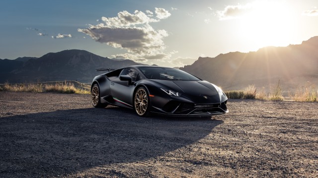 Lamborghini Huracan Performante Black cars
