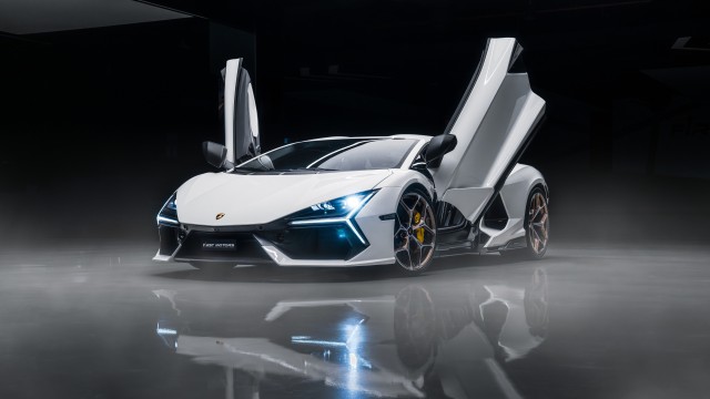 Lamborghini Revuelto Dark background