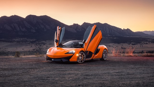 McLaren 520S Spider Sports cars