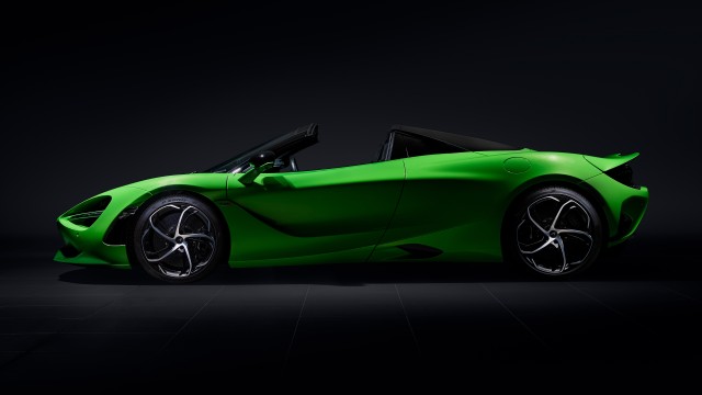 McLaren 750S Spider Dark background