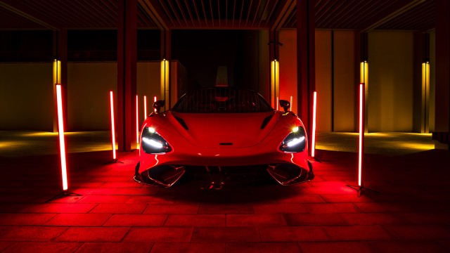 McLaren 765LT Red cars