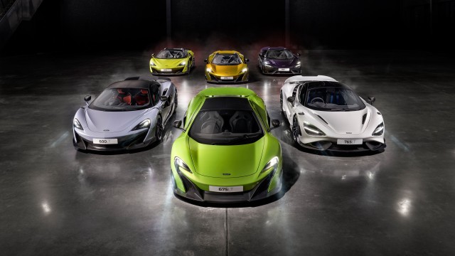 McLaren LT Cars