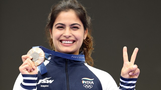 Manu Bhaker Gold medal