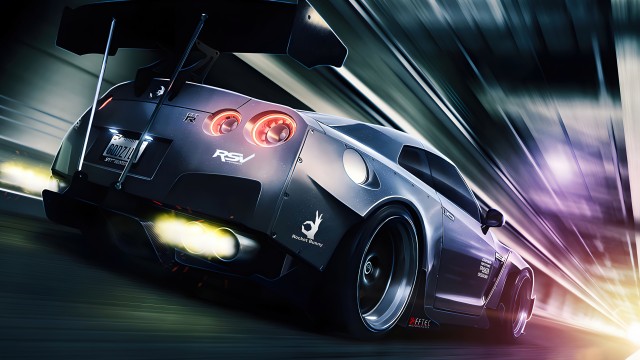 Nissan GT-R R35 AI art
