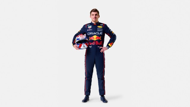 Max Verstappen White background