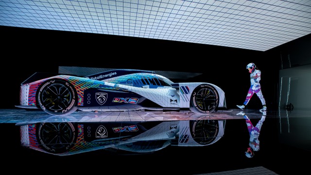 Peugeot 9X8 Electric Race Cars