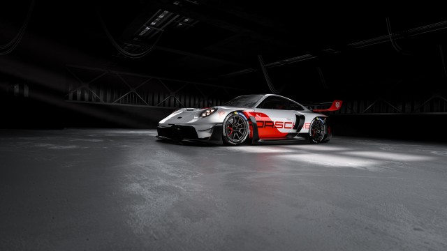 Porsche 911 GT3 R Dark aesthetic