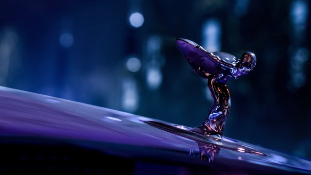 Rolls-Royce Black Badge Spectre Purple aesthetic