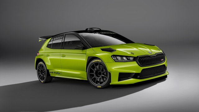 Skoda Fabia RS Rally2 Rally racer