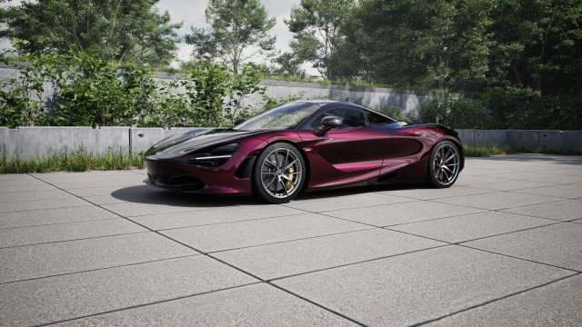 Sports car McLaren 720S
