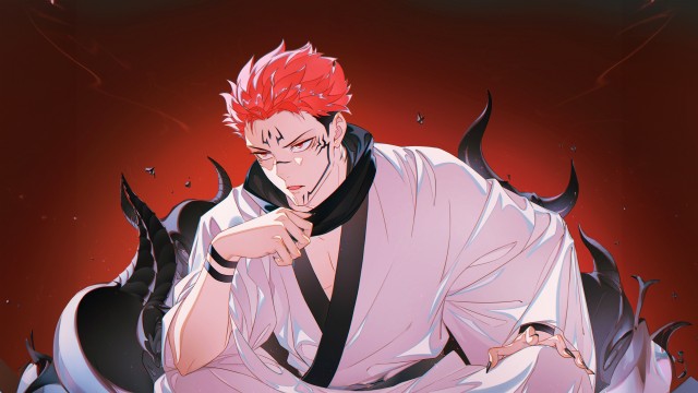 Sukuna Orange background