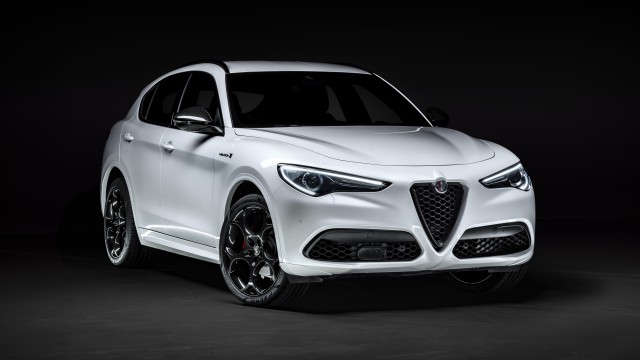 Alfa Romeo Stelvio Veloce Ti Dark background