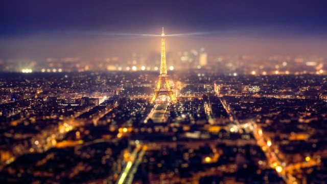 Eiffel Tower Cityscape