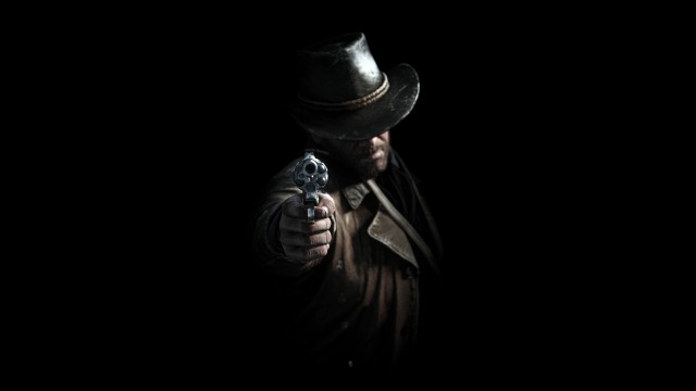 Arthur Morgan Black background
