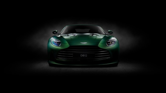 Aston Martin DB12 Dark background