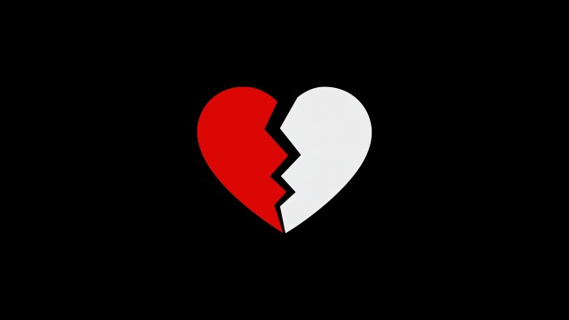 Broken heart Minimalist