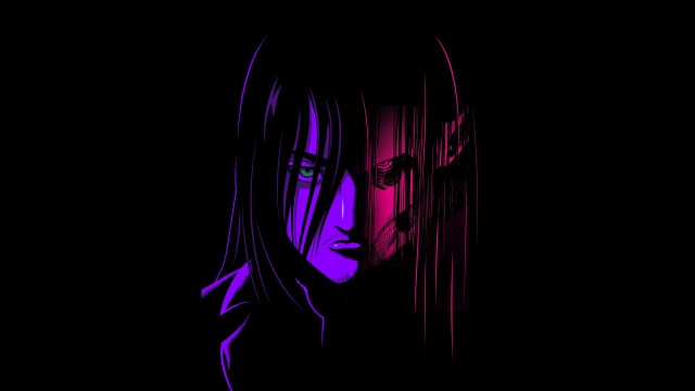 Eren Yeager Neon art