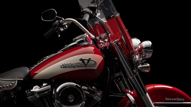 Harley-Davidson Hydra-Glide Black background