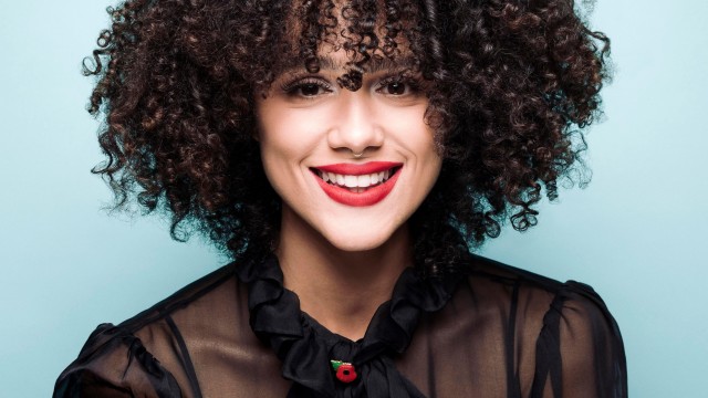 Actress Nathalie Emmanuel Portrait iPhone