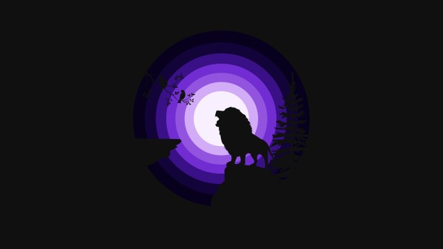 Lion Silhouette