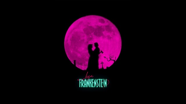 Lisa Frankenstein Black background