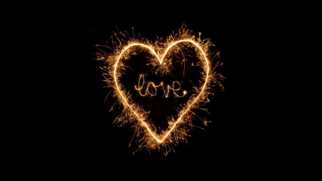 Love heart Sparkles