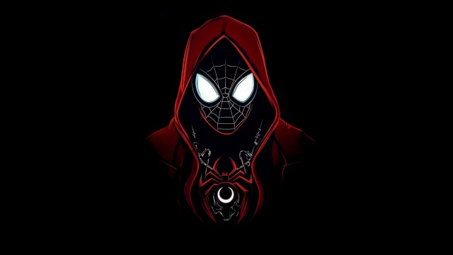 Miles Morales Red Hoodie
