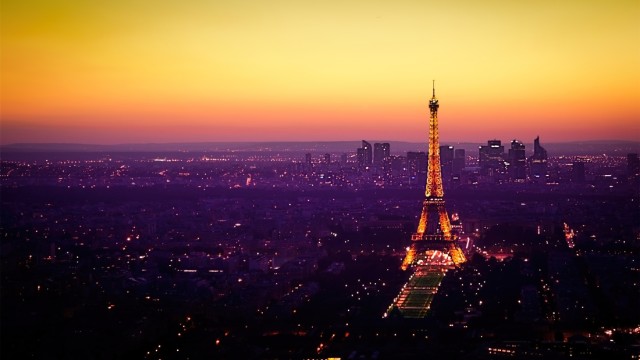 Eiffel Tower Twilight