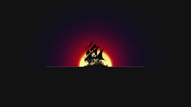 Pirate ship Silhouette