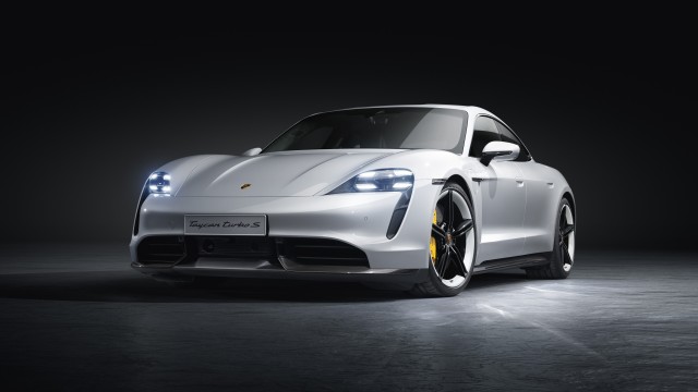 Porsche Taycan Turbo S Sports cars