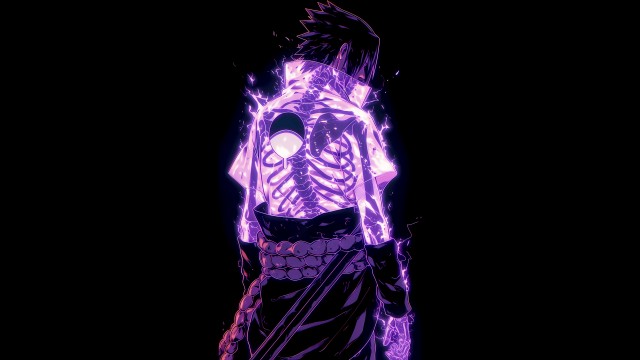 Sasuke Uchiha Neon glow