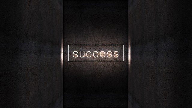 Success Dark background